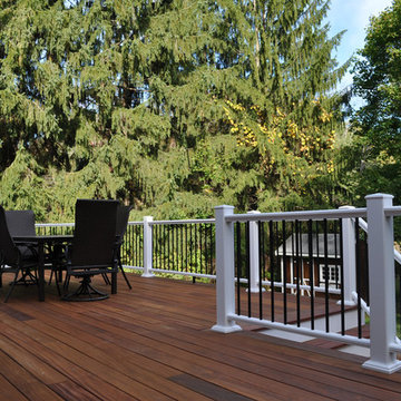 Cumaru Deck with AZEK Handrails