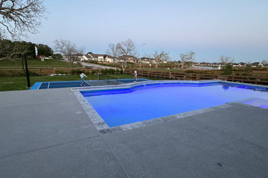 Example of a pool design in Houston