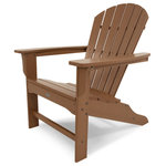 Polywood - Trex Outdoor Furniture Yacht Club Shellback Adirondack Chair, Tree House - Sit back and relax. You deserve a few minutes (or hours) of bliss in the comfortably contoured Trex Outdoor Furniture Yacht Club Adirondack. This carefree chair is what summertime is all about. And since it comes in seven attractive, fade-resistant colors that are designed to coordinate with your Trex deck, you're sure to find one that enhances your outdoor living space. Made in the USA and backed by a 20-year warranty, this durable chair is constructed of solid, eco-friendly, HDPE recycled lumber. It's easy to maintain and keep looking like new because it's resistant to weather, food and beverage stains, and environmental stresses. And although it resembles real wood, it won't rot, crack or splinter and you'll never have to paint or stain it.