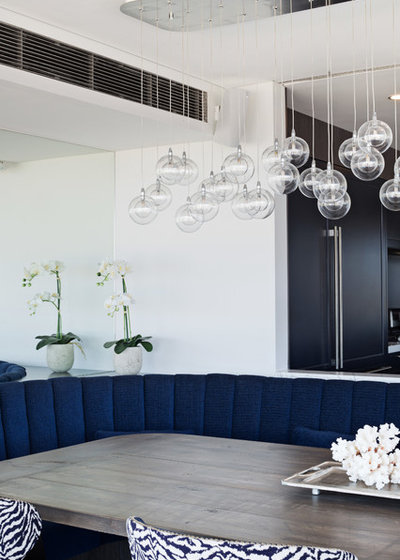Contemporary Dining Room by Jodie Carter Design