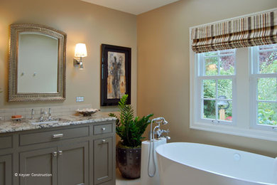 Inspiration for a timeless bathroom remodel in Portland