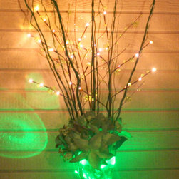 Faux Floraluminations - Home Decor