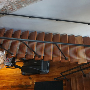 Shape Fitness Cable Wire Railing Job, Worthington, Ohio