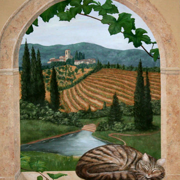 Murals, Art, Skies