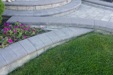 This is an example of a traditional landscaping in Philadelphia.
