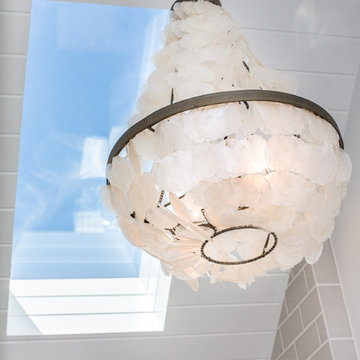 Hamptons-inspired casual/chic restoration of a grand Glenview Craftsman