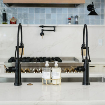 Modern kitchen with French Country detail