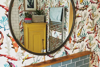 Powder room photo in Other