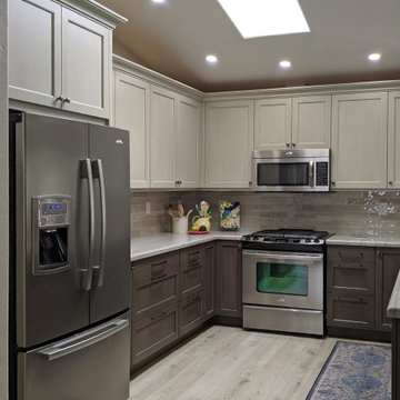 Soft Coastal Cool - An Individual Kitchen