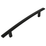 Cosmas - Cosmas 2363-192FB Flat Black 7-1/2&rdquo; CTC Subtle Arch Cabinet Pull - Manufacturer: Cosmas