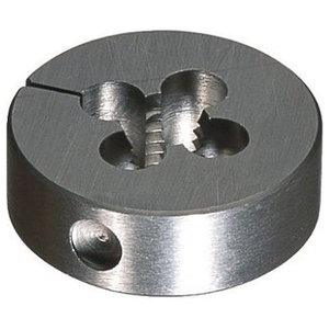 12-24 1/" OD HSS Left Hand Round Adjustable Die DWTH1-1224LH