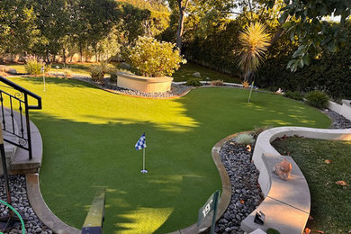 Design ideas for a landscaping in Orange County.
