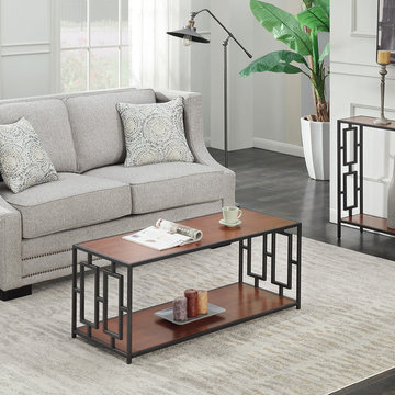 Town Square Collection with Metal Frame in Cherry