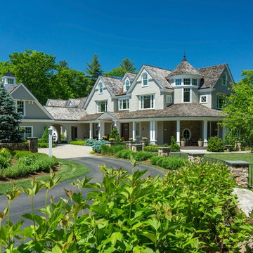 Hopkinton, MA - E.W. Tarca -Shingle Style Elevations