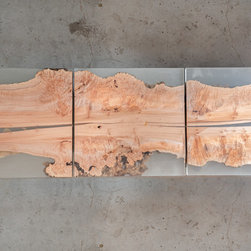 Resin Casted Maple Table by Kristopher Kirkpatrick - Dining Tables