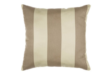 Pawleys Island Regency Sand Sunbrella Outdoor Throw Pillow 18" Square