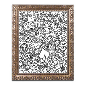 Kathy G Ahrens Mixed Coloring Book 50 Ornate Framed Art Contemporary Prints And Posters By Trademark Global