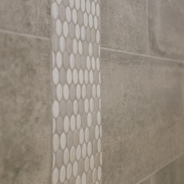 Guest Bathroom - Ellipse Mosaic Detail