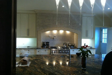 Trowelled On Limestone Kitchenhood