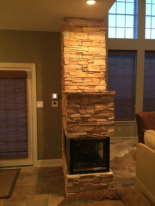 How to decorate above fireplace?