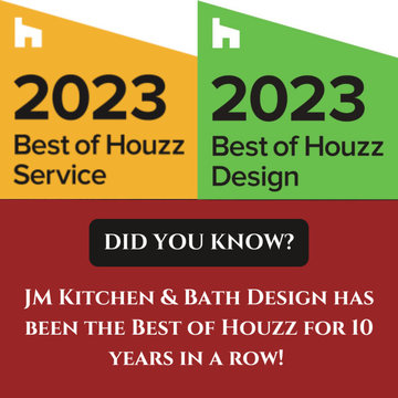 ✨ Proud to be the Best of Houzz for 10 years in a row! At JM Kitchen & Bath Des