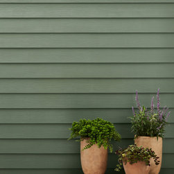 Hardie&reg; Plank Select Cedarmill&reg; in Chiseled Green BOS - Siding And Stone Veneer