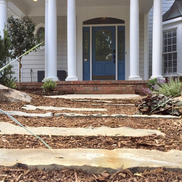 Postage Stamp Front Yard/ Backyard Creek Bed