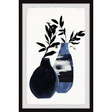 "Elegant Ferns" Framed Painting Print, 12x18