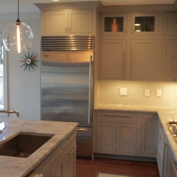 Modern Gray Kitchen