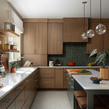 Mid Century Modern Kitchen in Purcellville, VA
