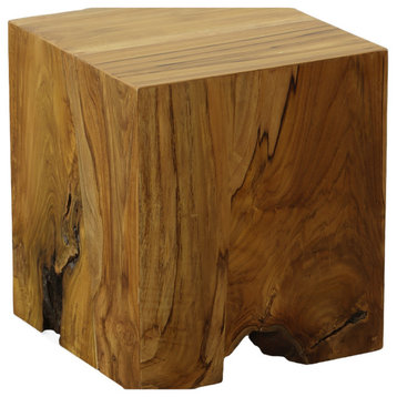 Vico Teak Outdoor Root Side Table