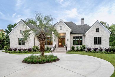Transitional exterior home idea in Other