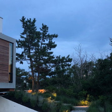 Modern Oceanfront Landscape - Cohasset