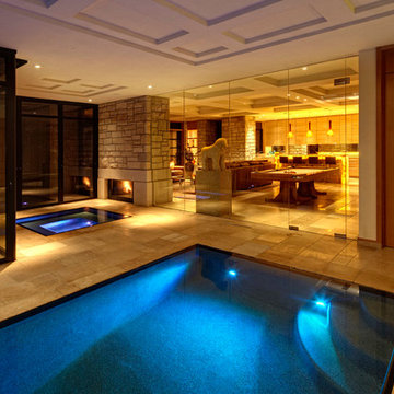Lakeside Home Integrated with Luxury Technology