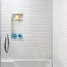 Blue Basement Bathroom And Shower