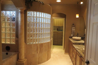 This is an example of a mediterranean bathroom in Phoenix.