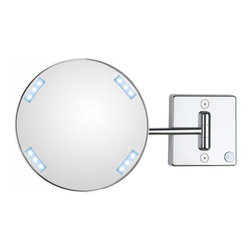 Discololed 36-1 LED Lighted 3x Magnifying Mirror - Makeup Mirrors