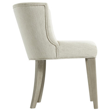 Riverside Furniture Cascade Upholstered Curved Back Side Chair, Set of 2
