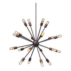 Large Sapphire Light Fixture - Chandeliers
