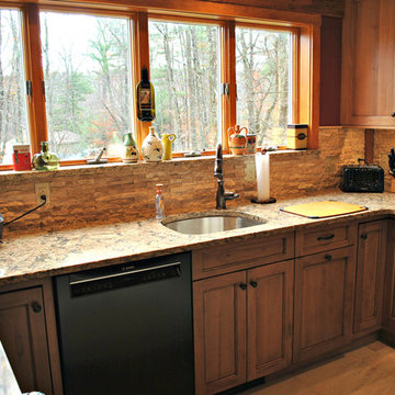 Rustic Kitchen Remodel in Princeton, MA