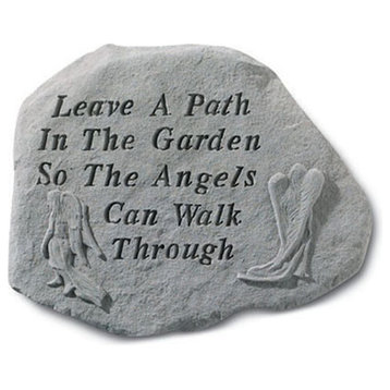 "Leave A Path In The Garden" Memorial Garden Stone
