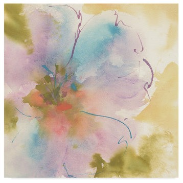 Chris Paschke 'Flower Tints I' Canvas Art, 24"x24"