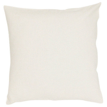 White Linen Cushion  Case Lara