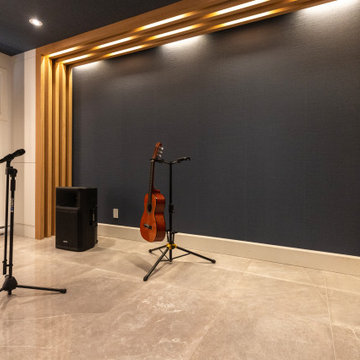 Salle de musique élégante