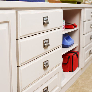 Craft Room Organization and Custom Design