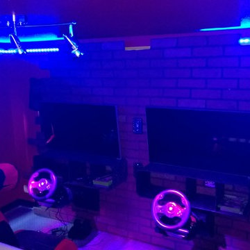 Kids arcade room ( The MANCAVE)