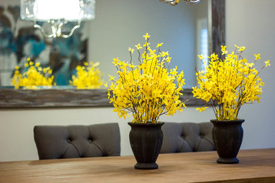Trendy dining room photo in Toronto