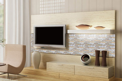Modern mosaic wall decor