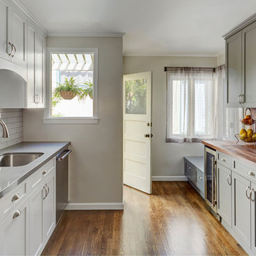 Transitional Mixed Media Kitchen Remodel