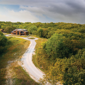 Nebraska Timber Frame Home- Elkhorn River Residence